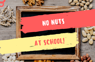 No nuts at school - post FB - EN