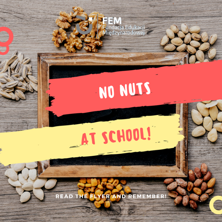 No nuts at school - post FB - EN